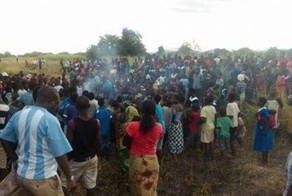 Массовое сожжение торговцев человеческими костями