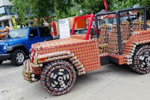 Jeep Wrangler из консервных банок в Канаде