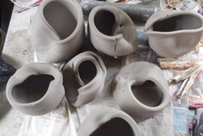 Гончарная лавка подверглась нападению медведя-вандала