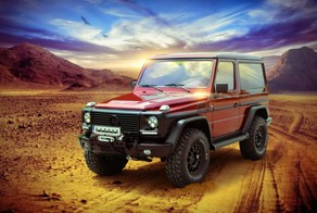 Carbon Motors улучшили интерьер старенького Mercedes G-Class