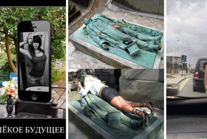 Свежая порция сумасшедшего кладбищенского юмора