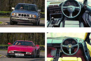 BMW M5 E34 против Ferrari Testarossa