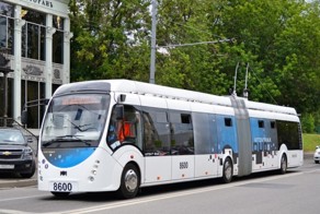 Гибридный троллейбус в Москве