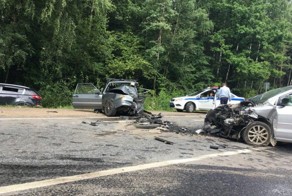 Смертельное ДТП на Пятницком шоссе в Подмосковье