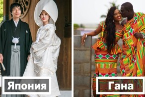 Как выглядят традиционные свадебные наряды разных народов мира