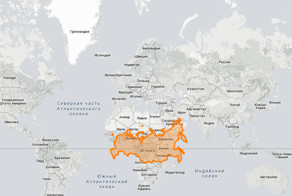 Почему карты не отображают реальные размеры стран?