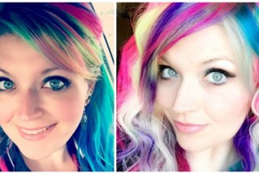 Медсестра с радужными волосами сумела достойно ответить на хамский выпад