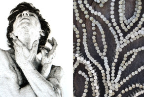 Художник творит гиперреалистичные изображения человеческих тел из... гвоздей