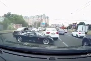 Авария дня. ДТП со спорткаром в Краснодаре