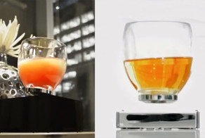 Левитирующая чашка на магнитной подушке