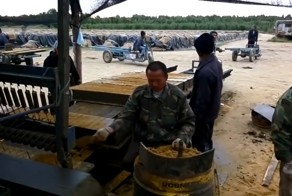 Мини-завод по производству кирпича в Китае