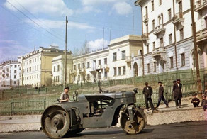 Как укладывали асфальт в 1920-60 годах