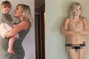 Австралийка разделась в знак протеста: не требуйте мгновенно восстановиться после родов