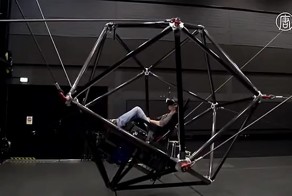 Симулятор для виртуальной реальности на тросах