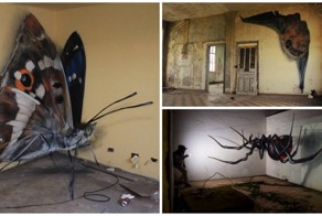 3D-граффити, от которых действительно становится страшно