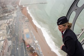 В Британском Брайтоне появилась рекордно тонкая обзорная башня