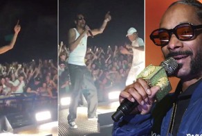 "Улетное выступление": На концерте рэпера Snoop Dogg зрители упали с трехметровой высоты