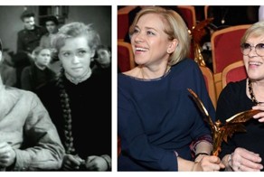 Советские актёры в своих первых фильмах и в наши дни