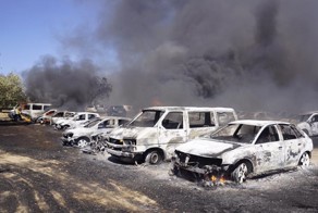 Больше 400 машин сгорели на парковке музыкального фестиваля в Португалии