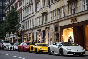 Сезон арабских суперкаров в Лондоне