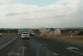 Авария дня. Поездка к Гиви за сигаретами