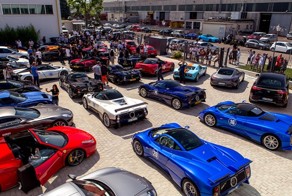 Встреча владельцев суперкаров Pagani