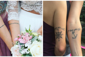 Парные татушки - предложи любимой подружке!