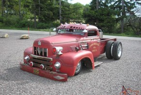 Пожарный грузовик International с двигатем V8 от Ford