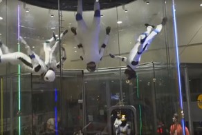 Танцы в аэро-динамической трубе