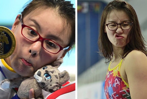 Китайская пловчиха взорвала Интернет своей реакцией на успех в Рио