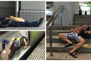 Япона мама: зверски пьяные японцы района Сибуя