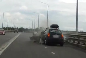 Авария дня. Тойота выехала на "встречку" в Ярославле