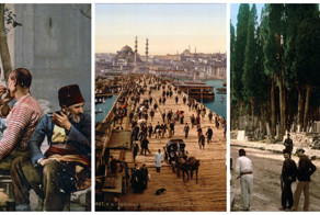 Эффектные цветные открытки Стамбула 1890 года