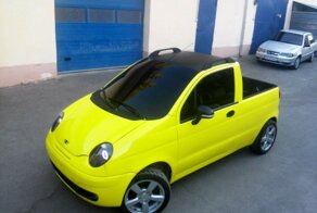 Самодельный пикап из Daewoo Matiz