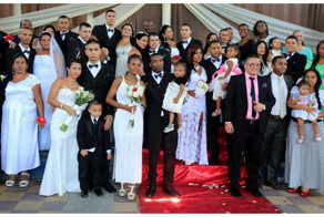 Массовая свадьба в тюрьме строгого режима в Колумбии