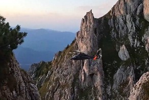 Сумасшедший подвиг вертолетчика в Карпатах