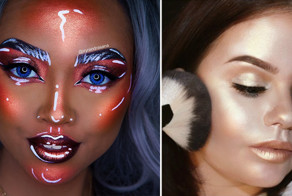 12 безумных применений хайлайтера для самых смелых любителей макияжа