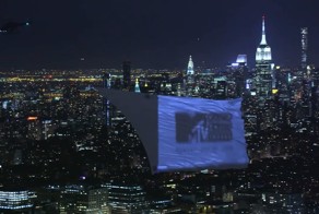 MTV организовал кинотеатр в небе над Нью-Йорком