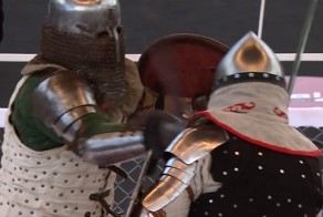 Тяжелейший нокаут в рыцарском поединке