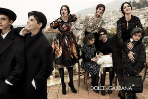 Моника Беллуччи в рекламной кампании Dolce &amp; Gabbana, осень 2012