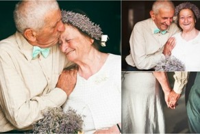 Молодожены в возрасте: грузинская пара сыграла свадьбу после 55 лет вместе