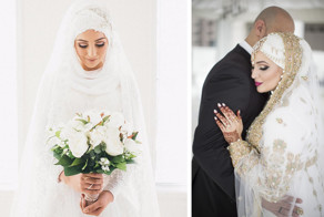 28 прекрасных невест, которые выходили замуж в хиджабе