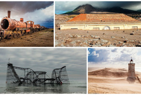 Ускользающая красота: затонувшие аттракционы, старые поезда и заброшенные гостиницы