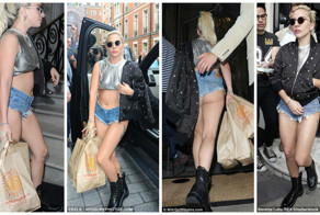 Леди Гага поразила поклонников своим откровенным нарядом