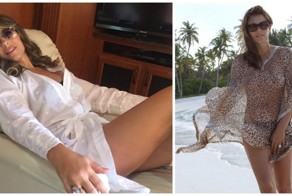 Плоский живот и задорная грудь 51-летней актрисы порадовали поклонников