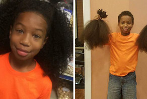 8-летний мальчик два года растил волосы, чтобы сделать парики для онкобольных детишек