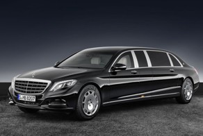Mercedes-Maybach S 600 Pullman Guard - бронированный лимузин для олигархов