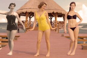 Эволюция бикини - Amanda Cerny