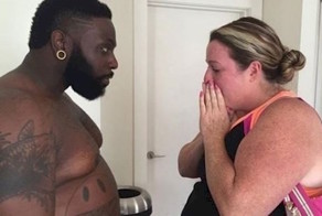 Тренер специально набрал более 30 кг, чтобы помочь своей клиентке похудеть с ним заодно