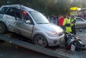 Авария дня. Мотоциклист разбился насмерть в Перми